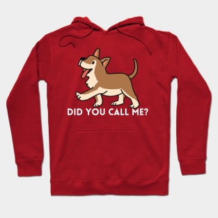 Did You Call Me Dog Lovers Cute Design Hoodie